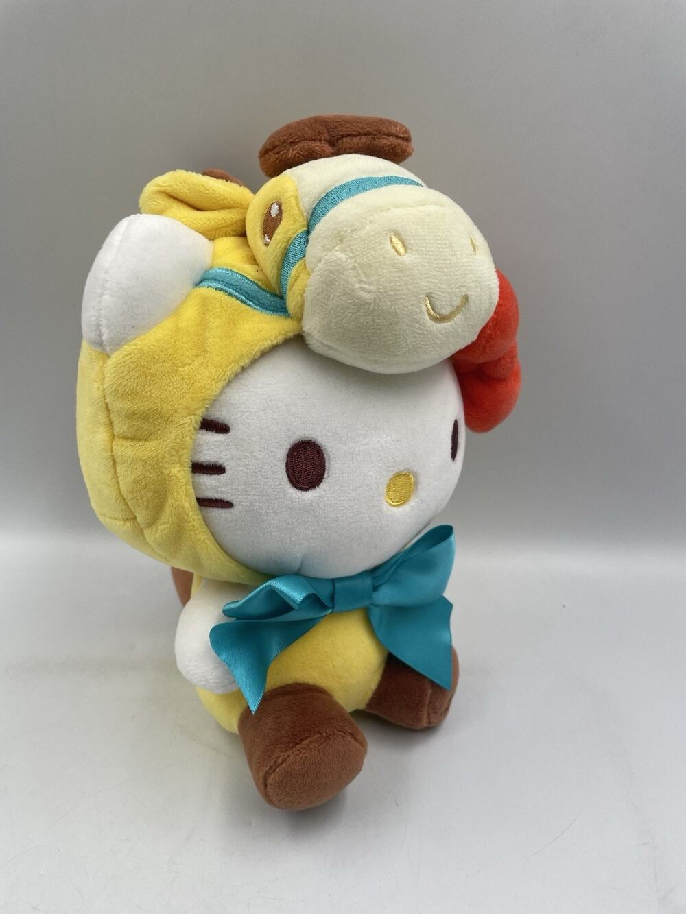 Hello Kitty 2026 Year of the Horse Brown 8-Inch Plush Sanrio NEW